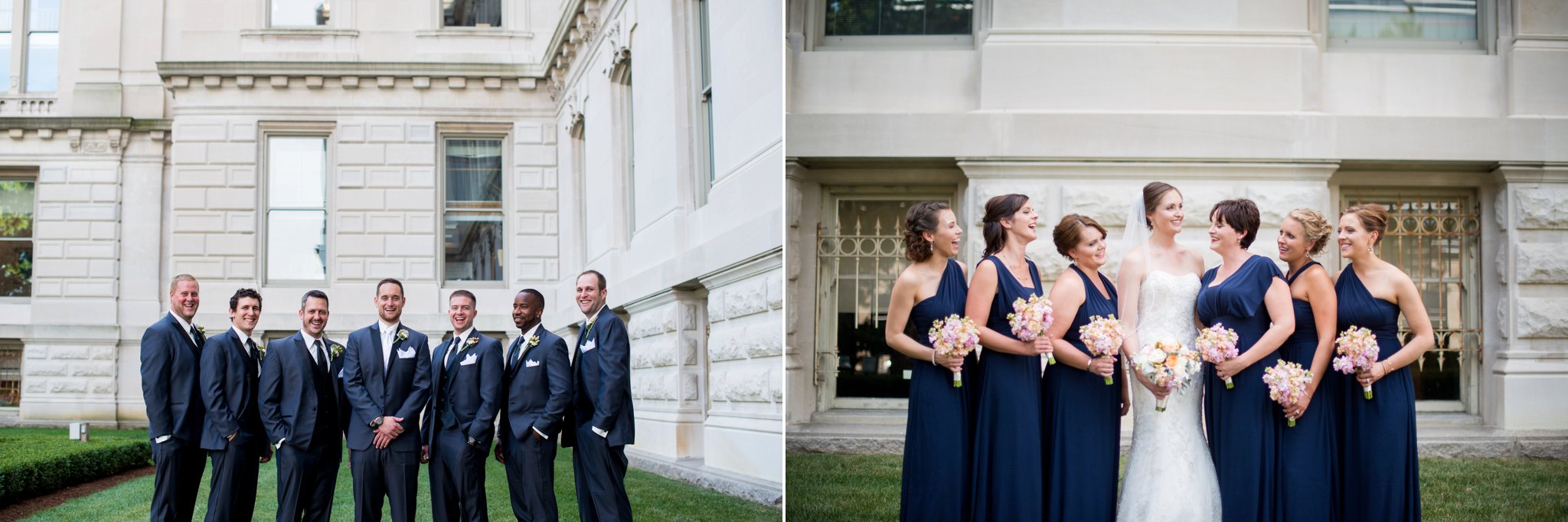 Indiana Landmarks Center Indianapolis Wedding Photos Indianapolis Wedding Photography Indiana Statehouse